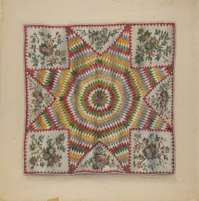 Quilt (Stern von Bethlehem) von Charles Bowman