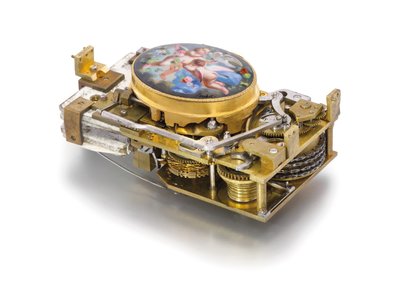 Singvogel-Box, ca. 1840 von Charles Bruguier