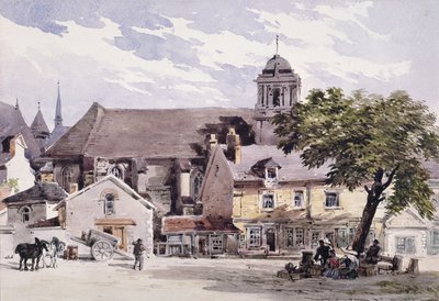 Das Posthaus in Amboise von Charles Claude Pyne