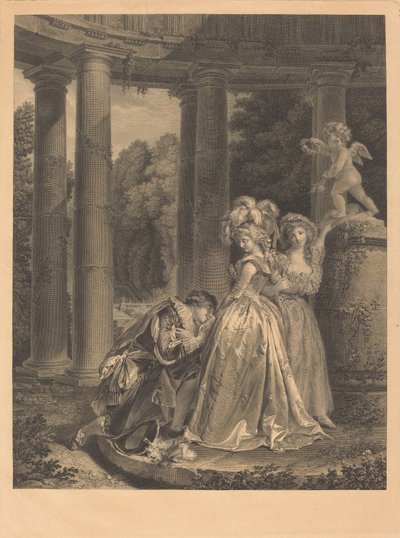 Die Erklärung von Charles Clement Bervic after Louis Rolland Trinquesse