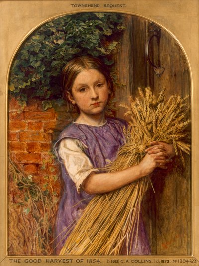 Die gute Ernte von 1854, 1854 von Charles Collins
