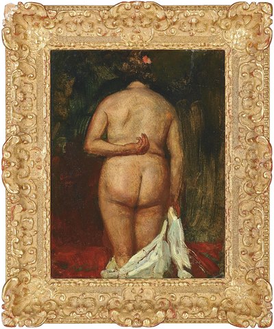 Der Rücken des Aktes von Charles Cottet