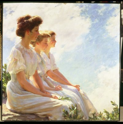 Auf den Höhen, 1909 von Charles Courtney Curran