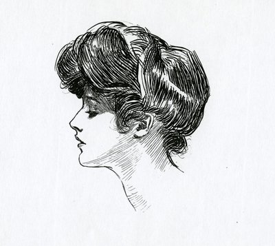 Ein Gibson-Mädchen, ca. 1902 von Charles Dana Gibson