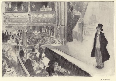 Im Pavillon von Charles Dana Gibson