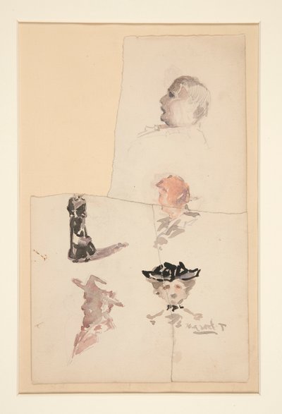 Fünf Figuren von Charles Demuth