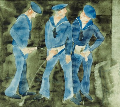 Drei Matrosen von Charles Demuth