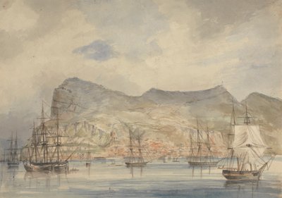 Blick auf Gibraltar von Charles Dyce