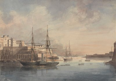 Ansicht von Malta von Charles Dyce