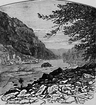 Der Untere Canyon, 1883 von Charles E. H. Bonwill