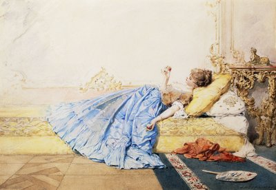 Ein nachdenklicher Moment von Charles Edouard de Beaumont