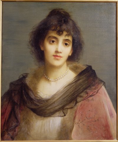 Mrs. Patrick Campbell (1865-1940) von Charles Edward Halle