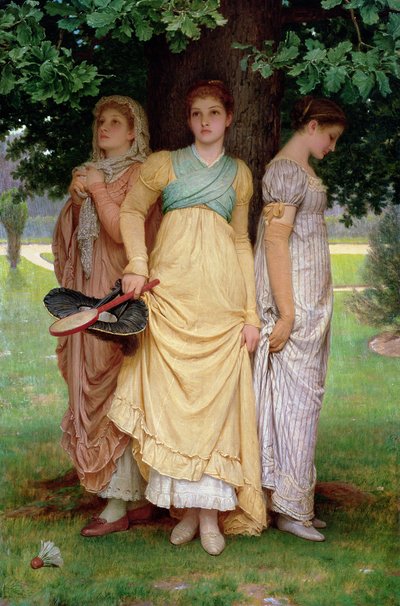 Ein Sommerregen von Charles Edward Perugini