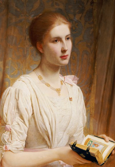 Porträt von Miss Helen Lindsay von Charles Edward Perugini