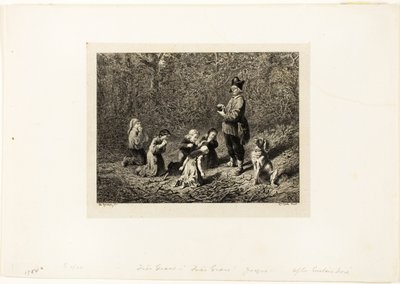 Ernst! Ernst! Sehr ernst! von Charles Emile Jacque