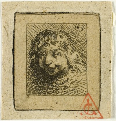 Kopf eines Bretonen von Charles Emile Jacque