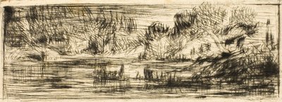 Landschaft von Charles Emile Jacque