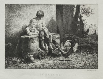 Petite, Petite von Charles Emile Jacque