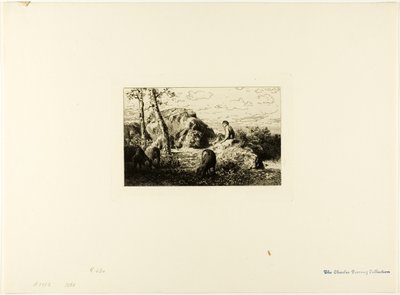 Der verlorene Sohn von Charles Emile Jacque