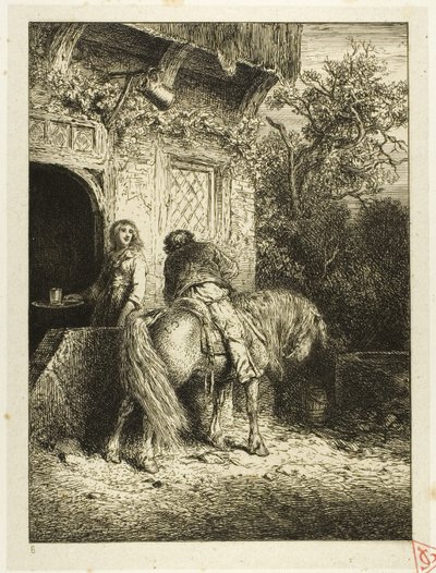 Der Reiter von Charles Emile Jacque