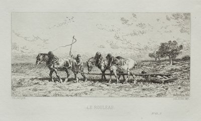 Der Roller von Charles Emile Jacque