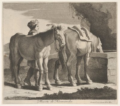Masete de Normandie von Charles Errard le fils