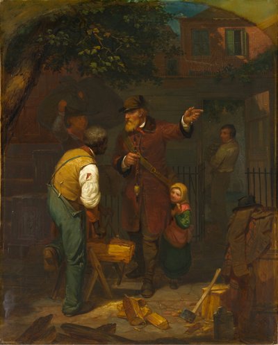 Ein deutscher Einwanderer fragt nach dem Weg von Charles F. Blauvelt
