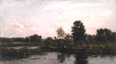 Eine Biegung des Flusses Oise von Charles Francois Daubigny
