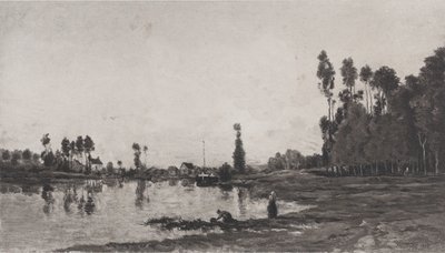 Am Fluss von Charles Francois Daubigny