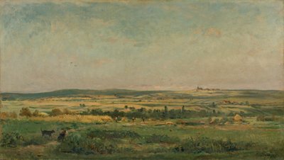Getreideernte von Charles Francois Daubigny