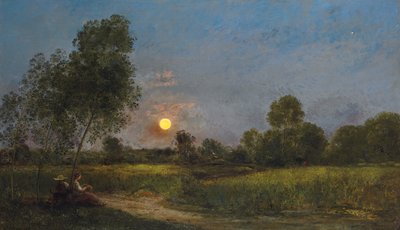 Mondaufgang, 1878 von Charles Francois Daubigny