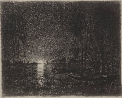 Nachtstück von Charles Francois Daubigny