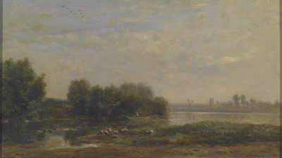 An der Oise von Charles Francois Daubigny