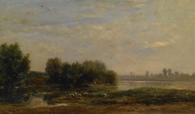 An der Oise von Charles Francois Daubigny