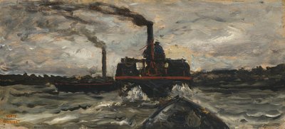 Flussboot, ca. 1860 von Charles Francois Daubigny