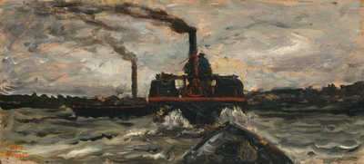 Flussboot, ca. 1860 von Charles Francois Daubigny