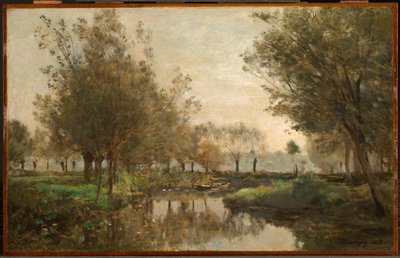 Der Bach, 1863 von Charles Francois Daubigny