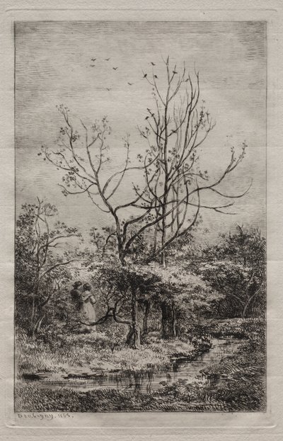 Der Obstgarten von Charles Francois Daubigny