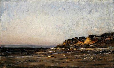 Villerville, Normandie von Charles Francois Daubigny