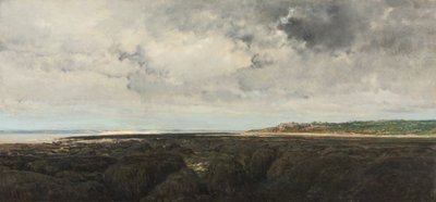 Villerville vom Le Ratier aus gesehen, 1855 von Charles Francois Daubigny