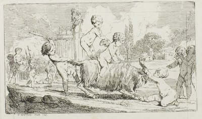 Kinder spielen von Charles Francois Hutin
