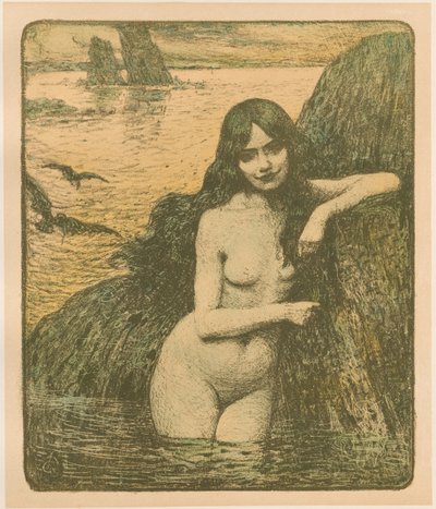 Meerjungfrau von Charles Francois Prosper Guerin