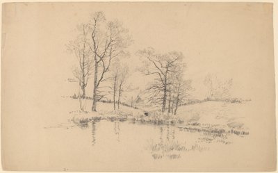Wiesenteich, New York von Charles Frederick William Mielatz