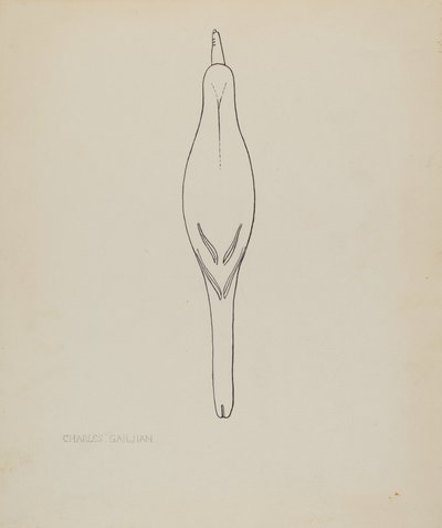 Lockvogel (Rotflügel-Schwarzvogel) von Charles Garjian