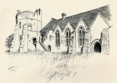 Stokesay Castle von Charles George Harper