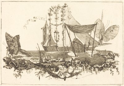 Das Bad von Charles Germain de Saint Aubin