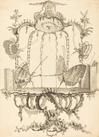 Das Duell von Charles Germain de Saint Aubin