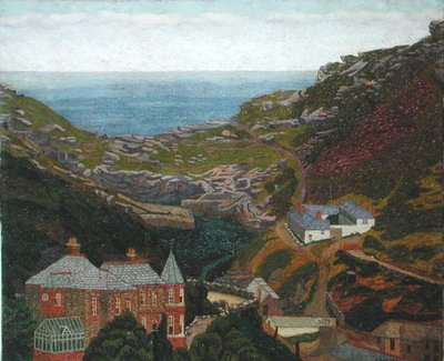 Penally-Brücke, Boscastle von Charles Ginner