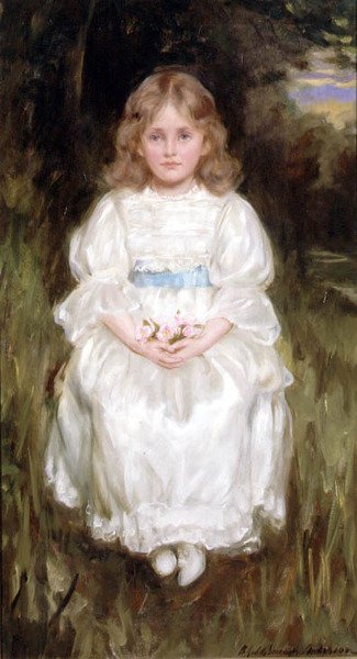 Ganz in Weiß von Charles Goldsborough Anderson