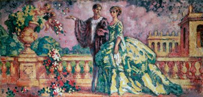 Der Spaziergang, 1911 von Charles Guerin